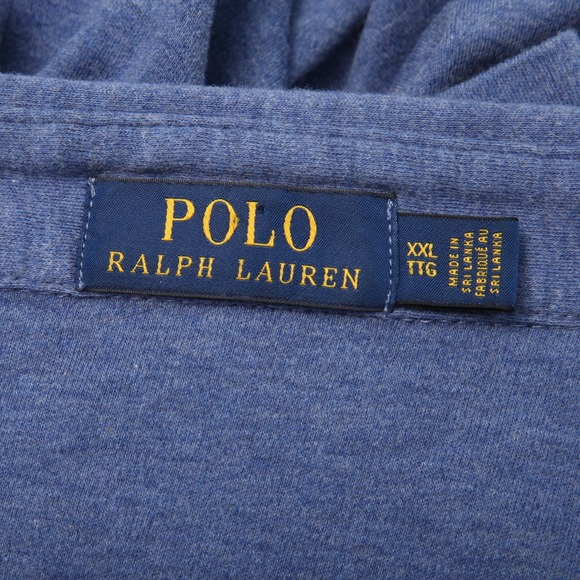 Polo Ralph Lauren Polo Shirt Mens 2XL Blue Heather Cotton Pony Logo Casual - Picture 5 of 11